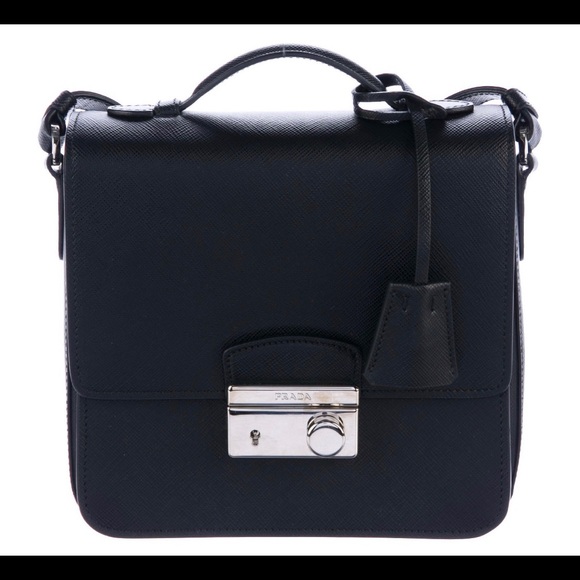 Prada Saffiano Leather Sound Bag (Retail $1,820) - Picture 2 of 6